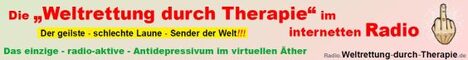 Banner von: Weltrettung durch Therapie Banner von: Weltrettung durch Therapie