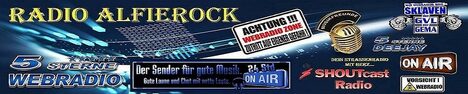 Banner von: Radio AlfieRock Banner von: Radio AlfieRock